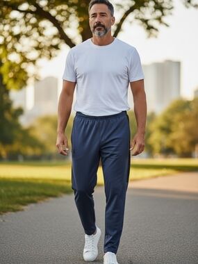 Under Armour Men's Navy Blue Athletic Joggers